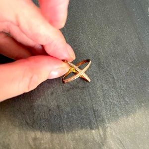 Michael kors rose gold ring